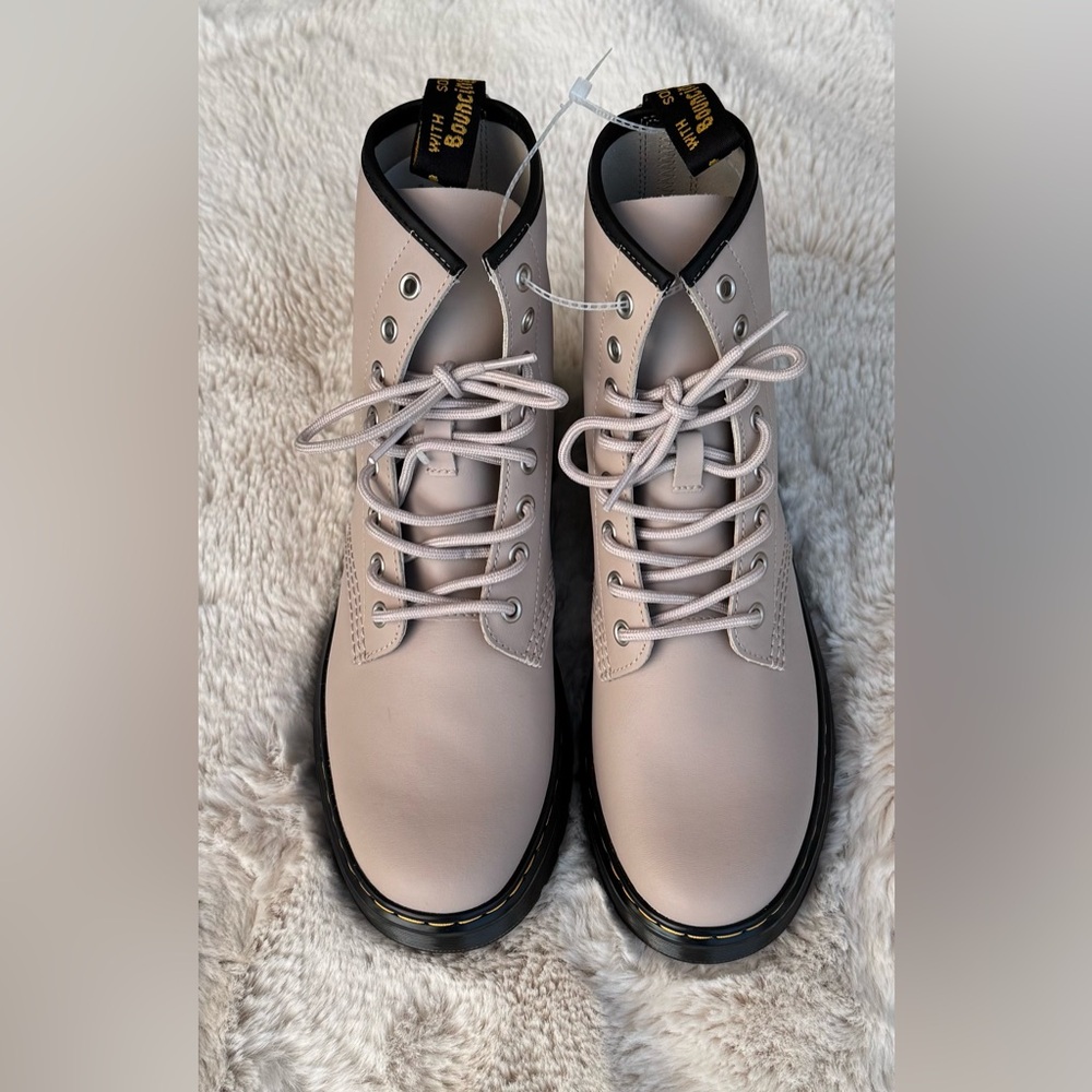 Doc Martens Zavala Combat Boots US women’s size 9, US men’s size 8.